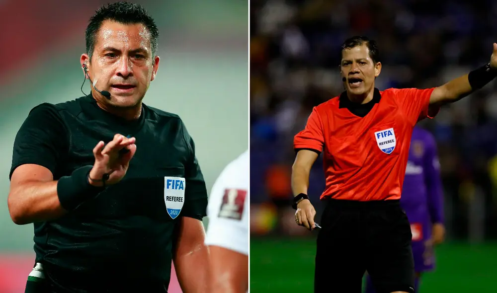 Julio Bascuñán y Víctor Hugo Carrillo se encargarán del videoarbitraje en la final de la Sudamericana. Foto: Grupo La República