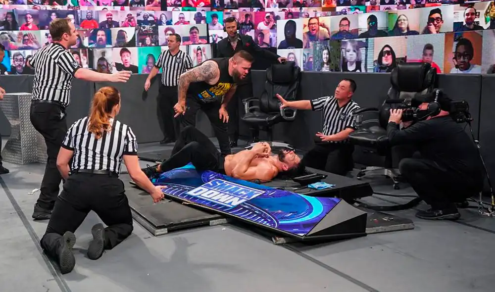 Kevin Owens y Roman Reigns se enfrentarán en Royal Rumble 2021. Foto: WWE