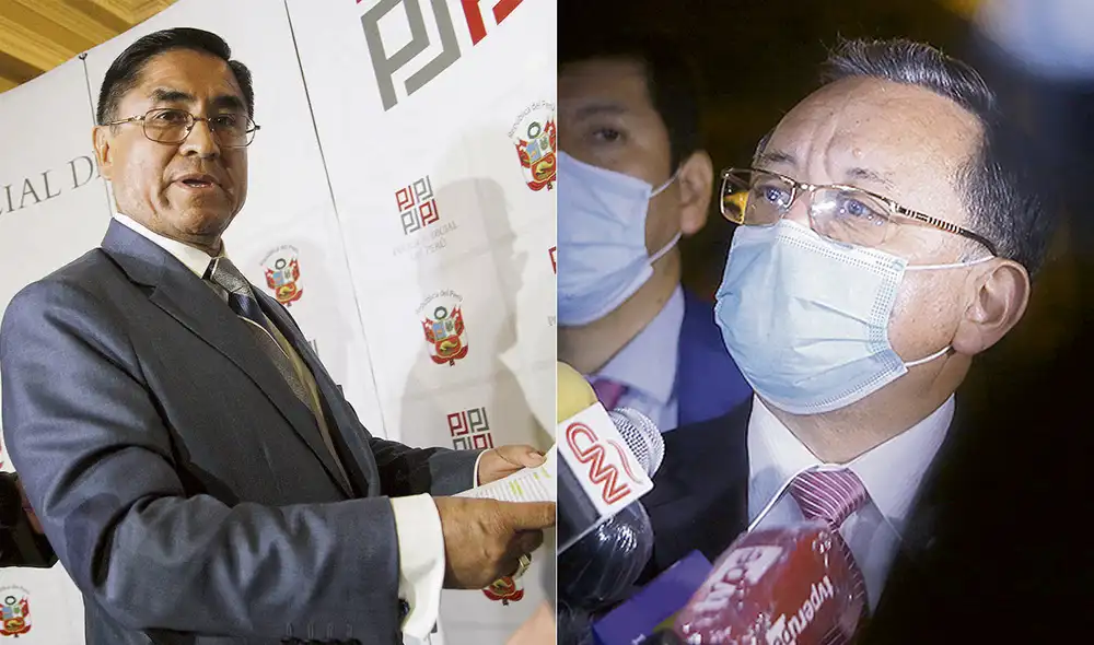 Denunciados. Al fin el Congreso empieza a destrabar las investigaciones contra el exjuez supremo César Hinostroza y el excongresista y actual legislador de UPP Edgar Alarcón. Foto: composición La República