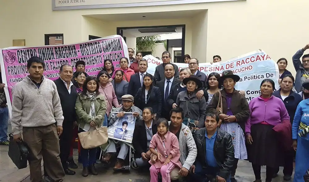 Este lunes se llevará a cabo la audiencia de sentencia para los militares acusados de la ejecución extrajudicial de miembros de la comunidad ayacuchana de Raccaya. Foto: cortesía