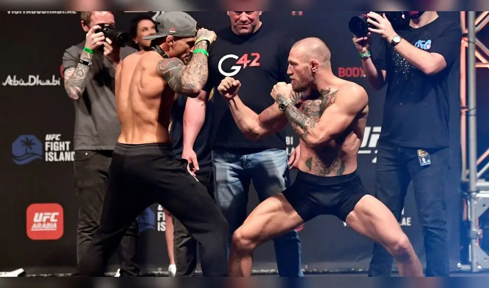 La pelea de McGregor vs. Dustin Poirier se verá en Latinoamérica, Estados Unidos y Europa. Foto: UFC