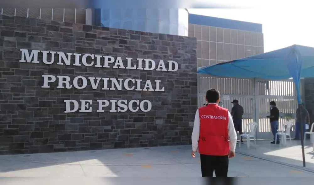 Contraloría encontró perjuicio económico ocasionado por la Municipalidad Provincial de Pisco, entre el 2017 y 2018. Foto: Contraloría.