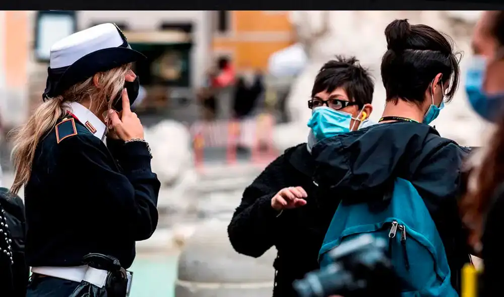 En rojo, confinadas, quedan Bolzano y Sicilia, mientras que en el nivel más leve están Trento (norte), Toscana (norte), Molise, Campania y Basilicata (sur). Foto: EFE