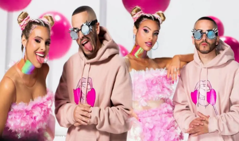 El video “Bubble gum” está lleno de colores pasteles. Foto: Lele Pons/Instagram