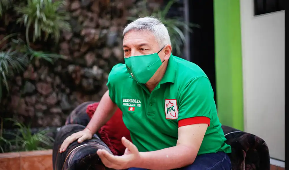 Alberto Beingolea es el candidato presidencial del PCC. Foto: La República