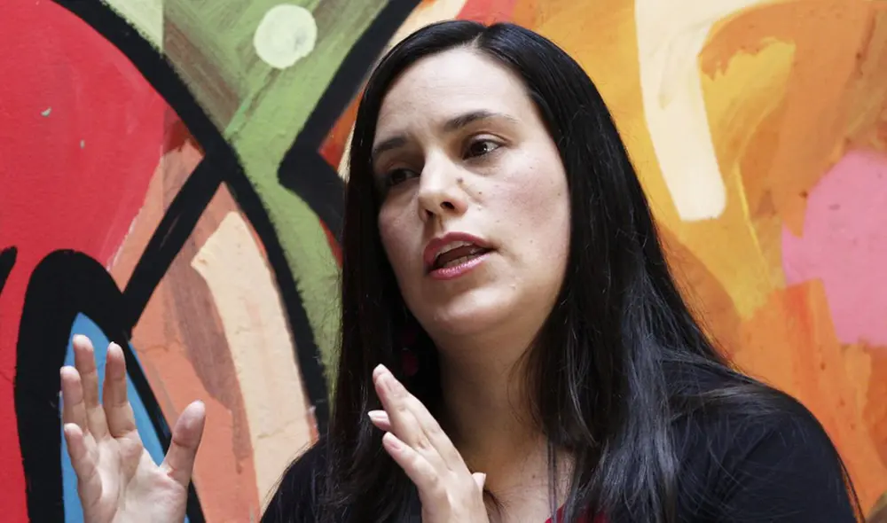 Mendoza es la presidenta del movimiento político Nuevo Perú. Foto: La República Mendoza es la presidenta del movimiento político Nuevo Perú. Foto: La República