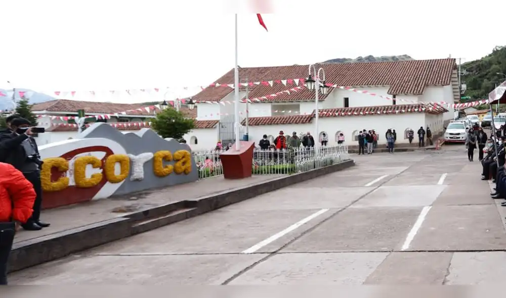 Distrito de Ccorca celebró ayer sus 79 años de creación política.