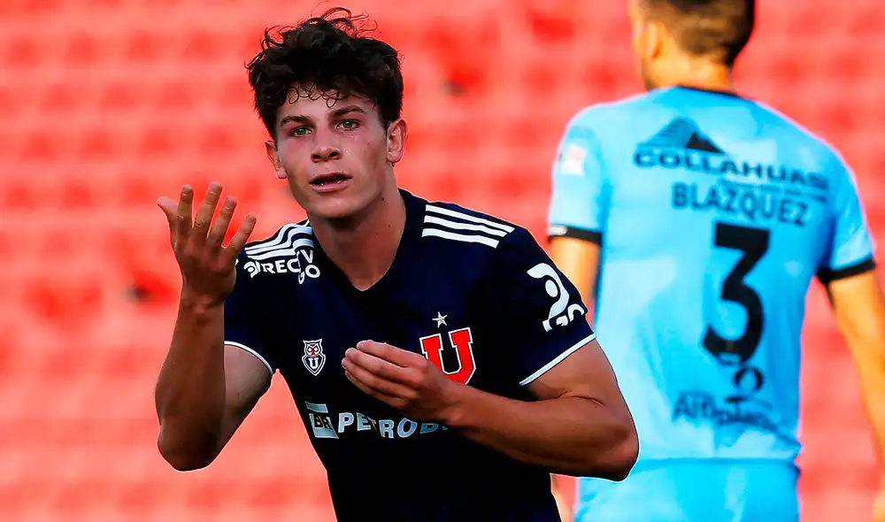 El 'Pitu' anotó su primer gol tras nueve partidos en la profesional. Foto: U de Chile