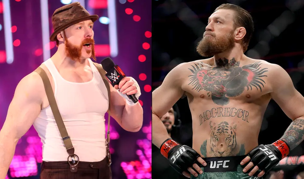 Sheamus quiere enfrentarse a Conor McGregor en WWE. Foto: composición LR