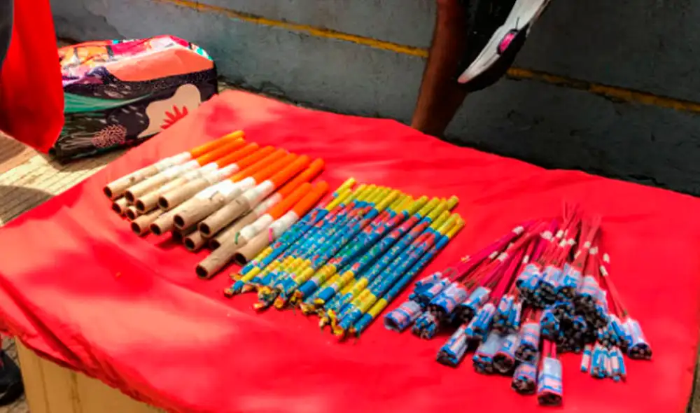 Gobierno chileno promulga ley que penaliza el uso de fuegos artificiales y la manipulación de amas. Foto: Agencia UNO