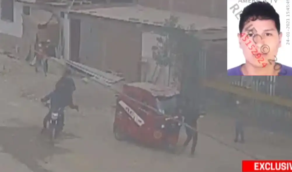 Jhordan Errol Palacios Medina, sindicado como autor del disparo que mató a Flor Mendoza, sigue prófugo. Foto: captura de Cuarto Poder Jhordan Errol Palacios Medina, sindicado como autor del disparo que mató a Flor Mendoza, sigue prófugo. Foto: captura de Cuarto Poder