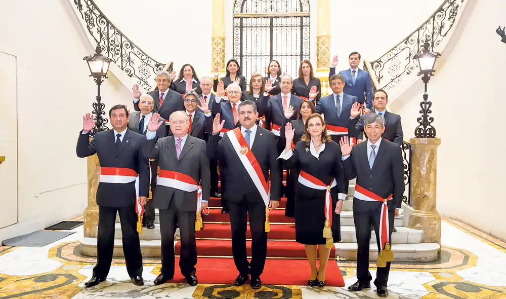 Interrogados. Exministros de Merino responderán si fueron consultados sobre represión. Foto: SEPRES Interrogados. Exministros de Merino responderán si fueron consultados sobre represión. Foto: SEPRES