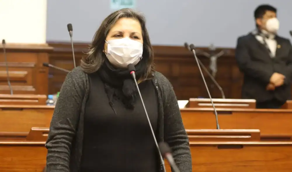 La parlamentaria indicó que acusar a la mesa del Congreso de asesinos es un acto difamatorio. Foto: difusión