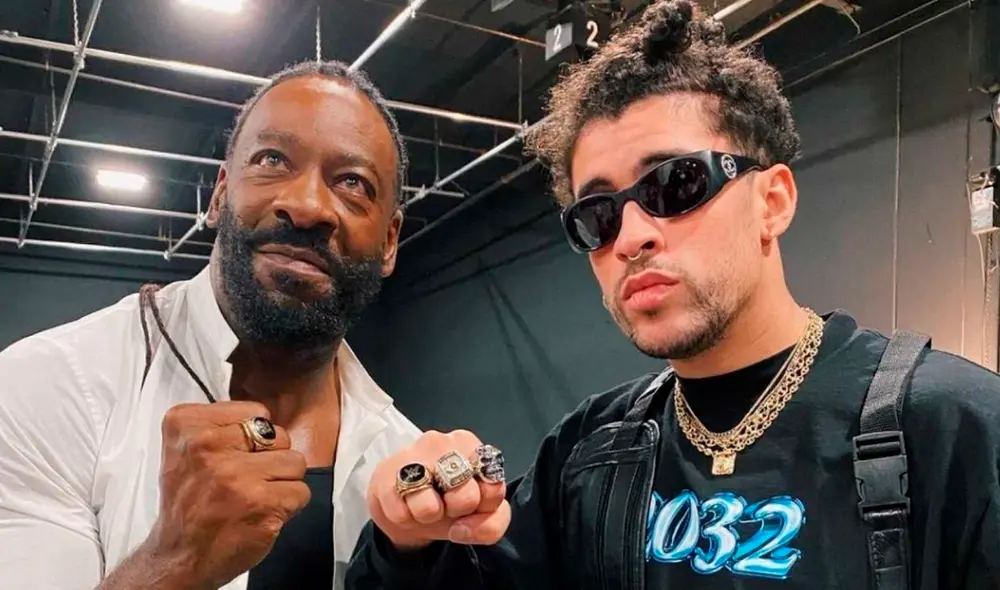 Bad Bunny cantará en Royal Rumble 2021 su tema Booket T. Foto: WWE