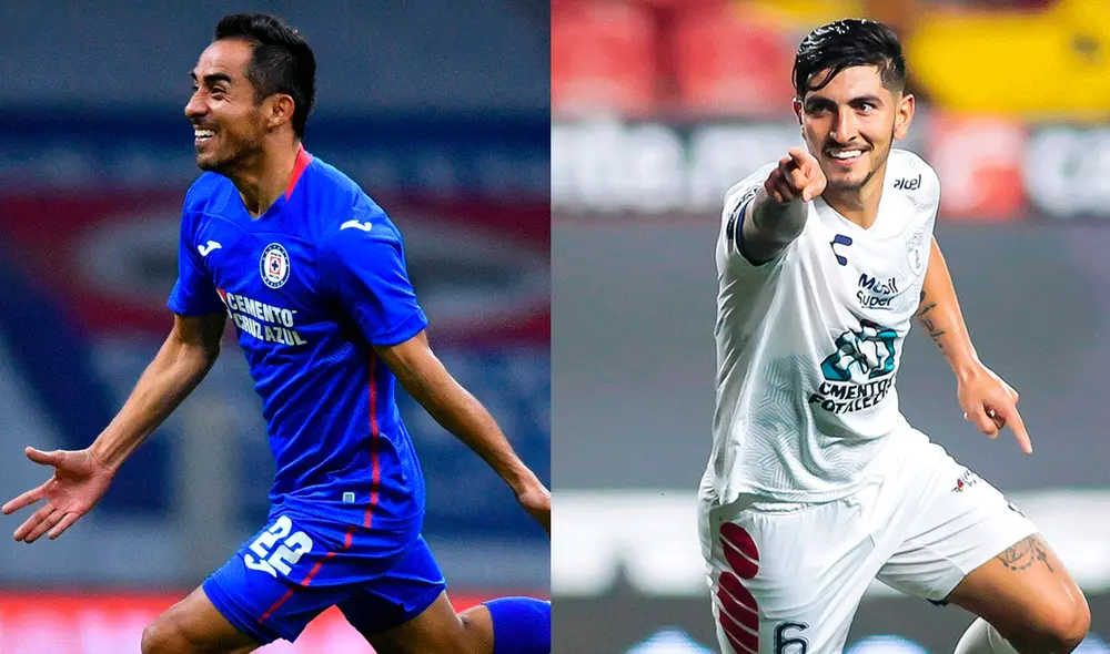 Cruz Azul y Pachuca se enfrentarán desde las 9.00 p. m. (hora de México). Foto: composición/Twitter