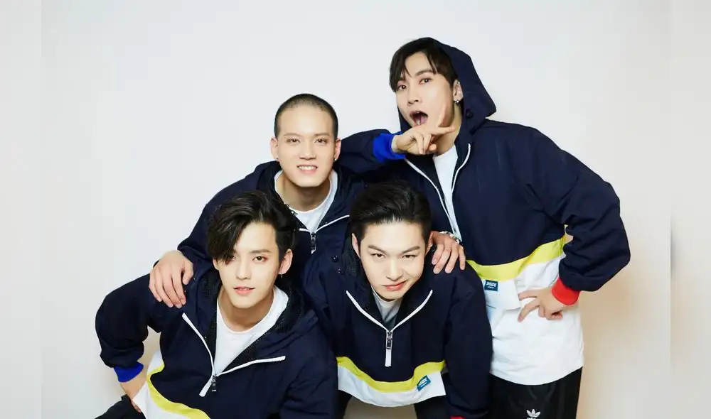 Integrantes de BTOB 4U: Minhyuk, Peniel, Changsub y Eunkwang. Foto: CUBE Integrantes de BTOB 4U: Minhyuk, Peniel, Changsub y Eunkwang. Foto: CUBE