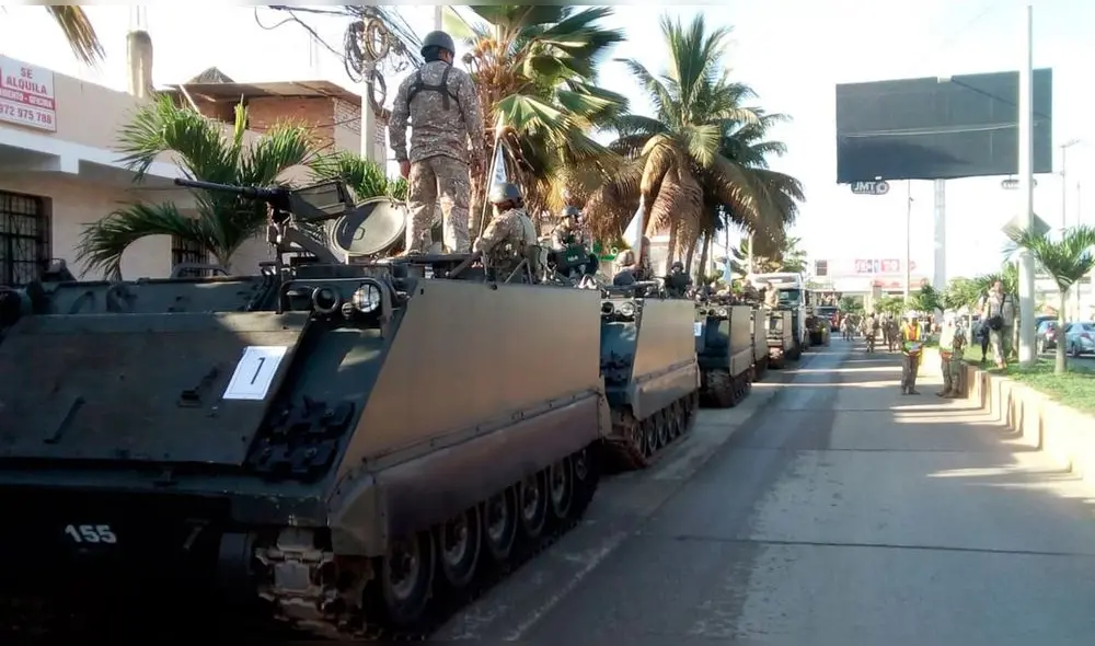 Redoblan esfuerzos en el control migratorio. Foto: EJército