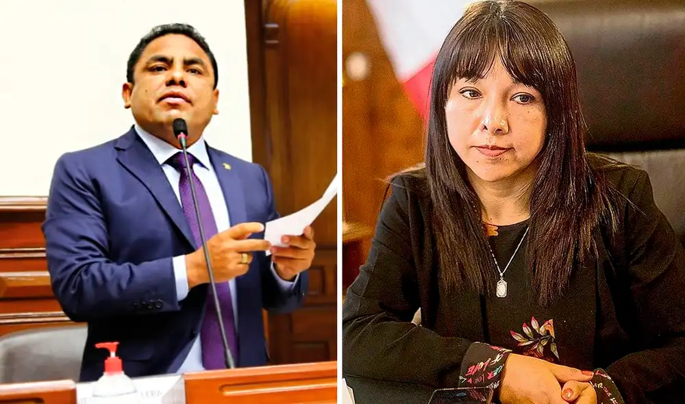 El legislador manifestó que Vásquez lo llamó "falsificador de firmas". Foto: Composición/La República