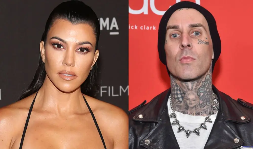 Kourtney Kardashian y Travis Barker están en una relación sentimental. Fotos: Agencia AFP