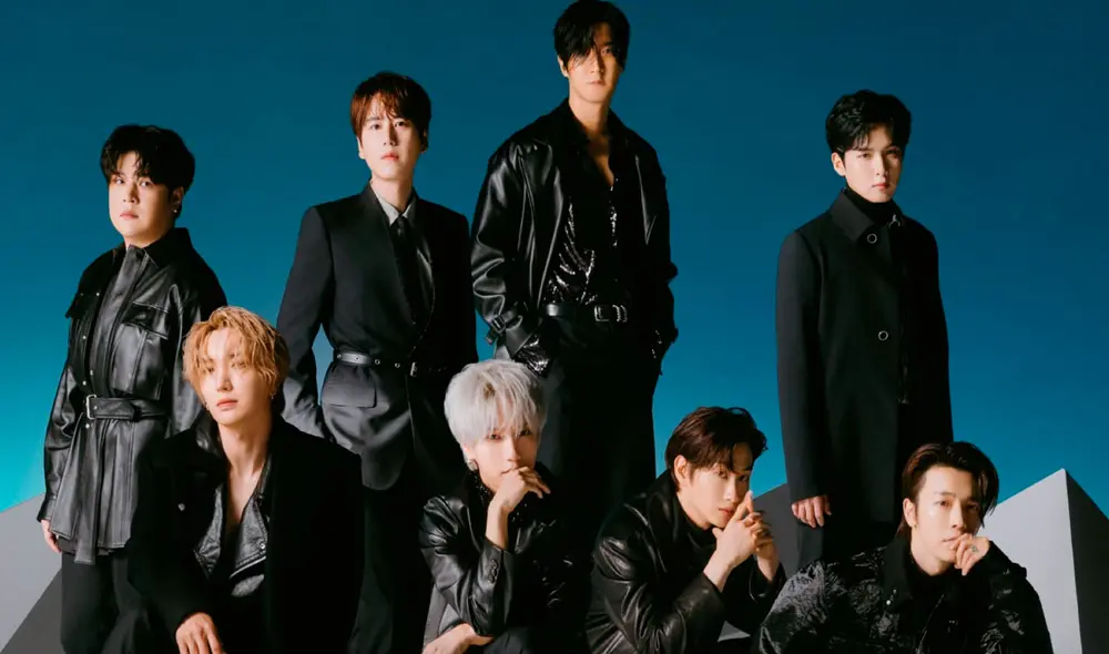 Póster oficial del álbum japonés Hero de SUPER JUNIOR. Foto: SM Ent. Póster oficial del álbum japonés Hero de SUPER JUNIOR. Foto: SM Ent.