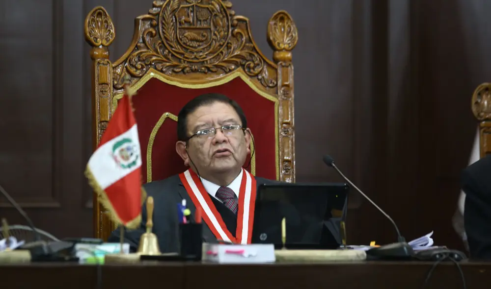 Salas asumió la presidencia del JNE el último noviembre. Foto: La República Salas asumió la presidencia del JNE el último noviembre. Foto: La República