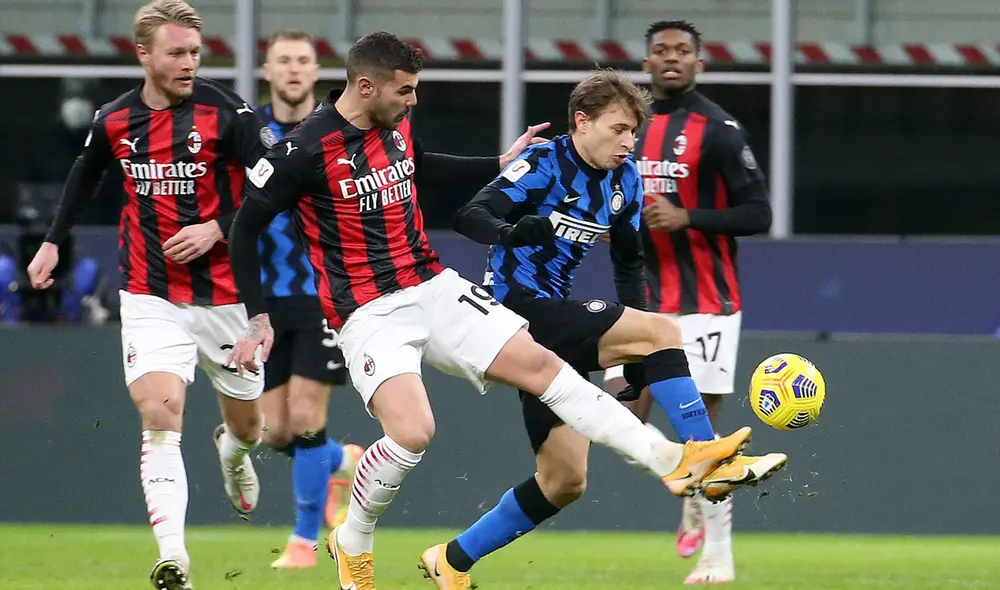 El último derbi terminó con victoria para el Milan por 2-1. Foto: EFE