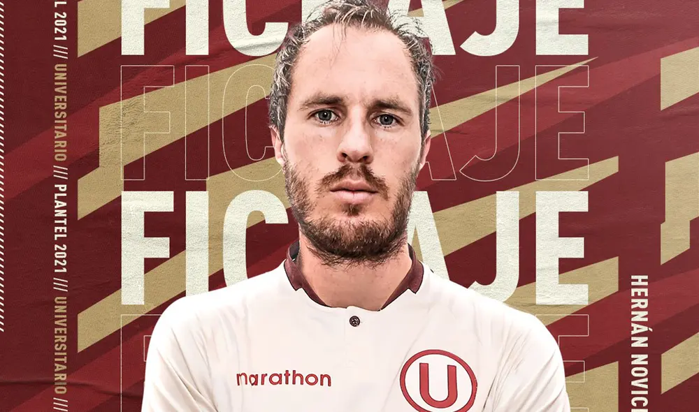 Hernán Novick arriba a la U con 32 años. Foto: Universitario