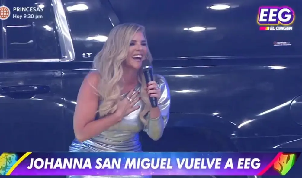 En agosto del 2015, la artista peruana renunció al programa de América TV. Foto: captura de América TV En agosto del 2015, la artista peruana renunció al programa de América TV. Foto: captura de América TV