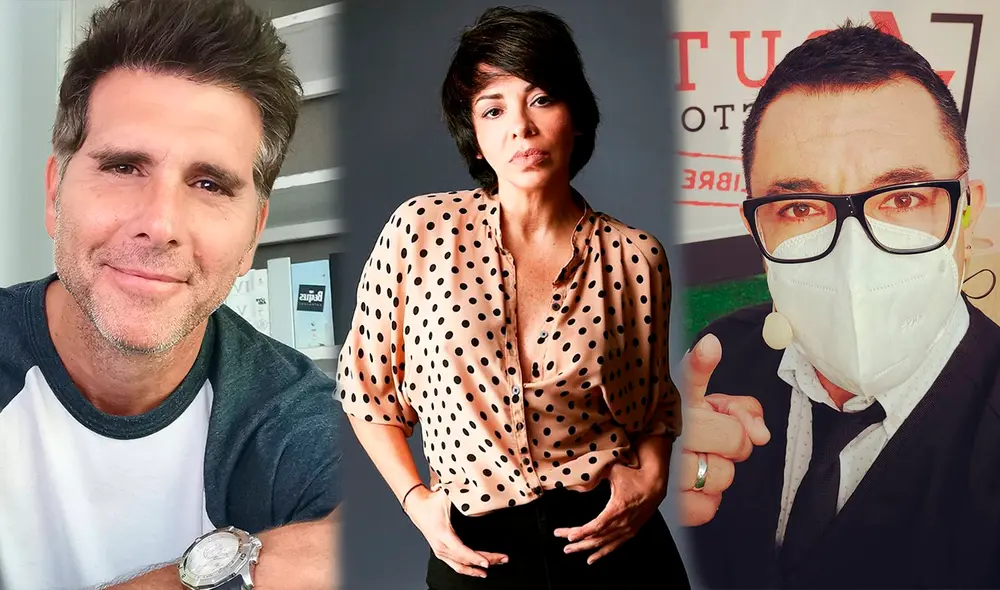 Las figuras de televisión brindaron sus plataformas. Foto: Instagram / Christian Meier / Tatiana Astengo / Adolfo Bolívar