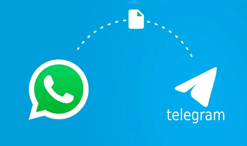 Telegram se actualiza a la versión 7.4 en dispositivos iOS, con la opción de importar chats de otras apps de mensajería como WhatsApp, Line, entre otras. Foto: composición La República