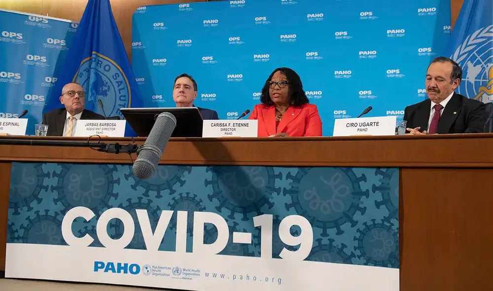 “Colombia ha tenido el mayor incremento de casos de COVID-19 en Sudamérica”, advirtió la directora de la OPS. Foto: AFP “Colombia ha tenido el mayor incremento de casos de COVID-19 en Sudamérica”, advirtió la directora de la OPS. Foto: AFP