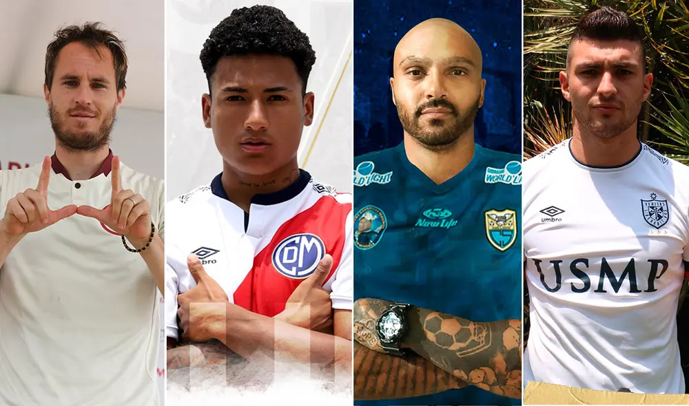 El mercado de fichajes de la Liga 1 estará abierto hasta marzo. Foto: composición/GLR El mercado de fichajes de la Liga 1 estará abierto hasta marzo. Foto: composición/GLR