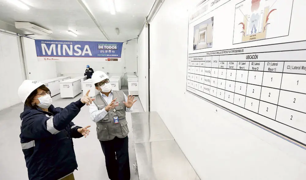 Almacén. Así luce el establecimiento que recibirá el primer lote de vacunas contra el Covid-19, ubicado en el Callao. Foto: difusión Almacén. Así luce el establecimiento que recibirá el primer lote de vacunas contra el Covid-19, ubicado en el Callao. Foto: difusión