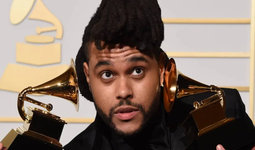 The Weeknd es uno de los cantantes más famosos a nivel mundial. Foto: AFP
