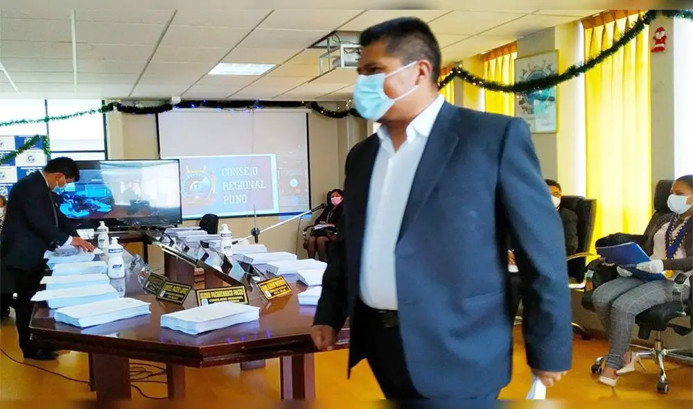 Futuro de Walter Aduviri aún no se decide. Foto: Consejo Regional de Puno