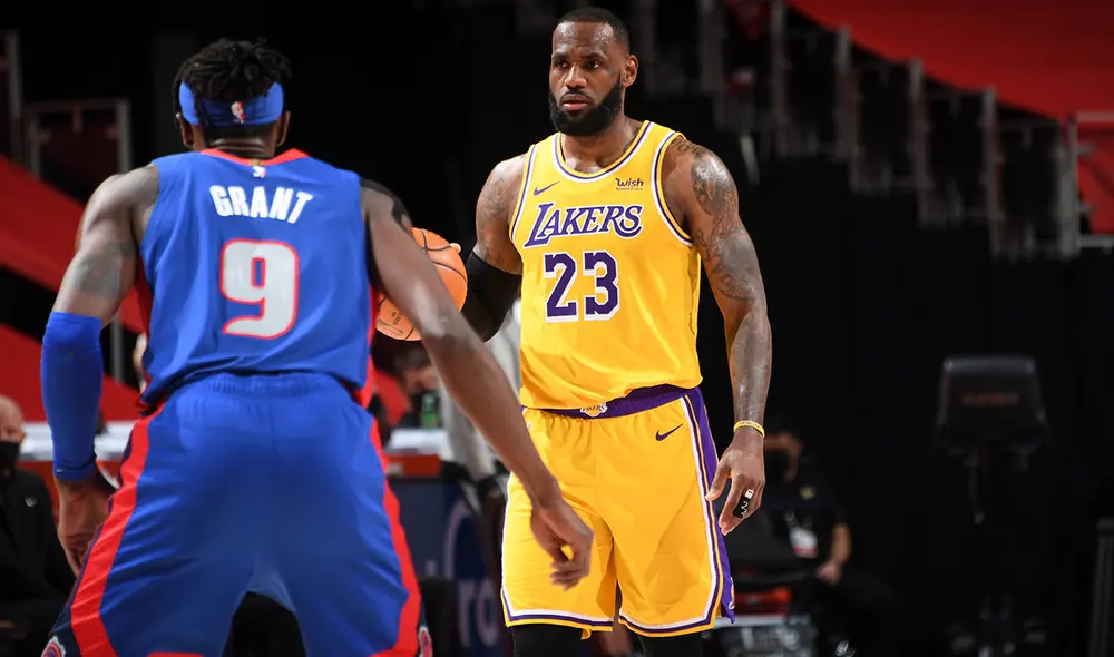 Los Angeles perdieron por segunda vez en la semana en la NBA. Foto: AFP