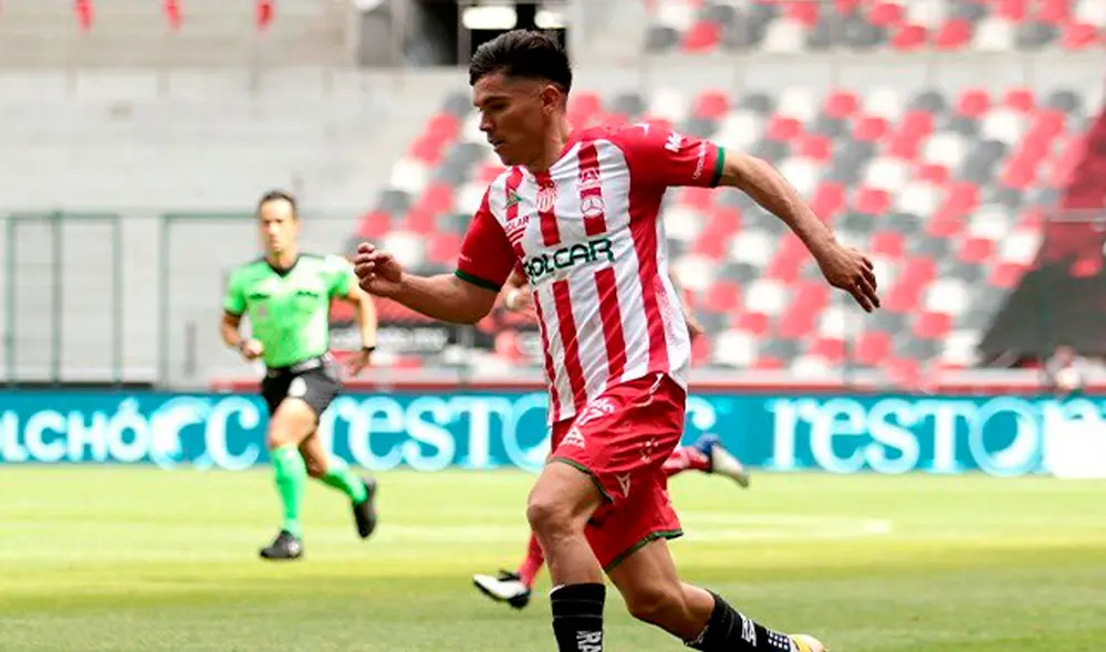 Barragán anotó el primer tanto del encuentro. Foto: Twitter/Necaxa