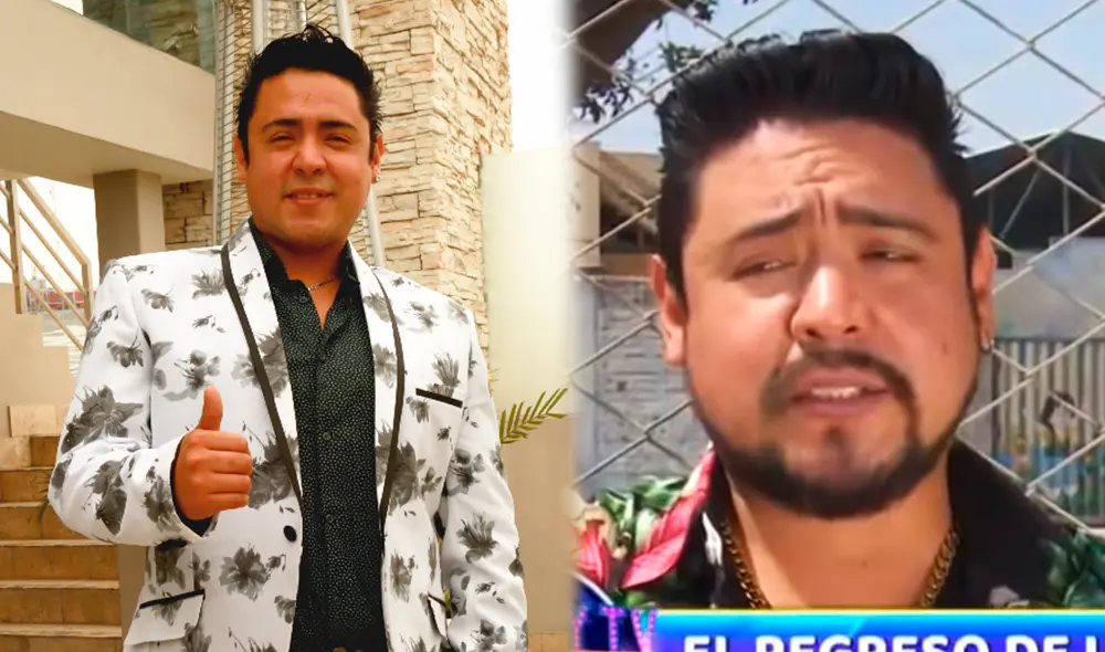El cantante de cumbia encontró en la religión un apoyo para llevar una vida más sana. Foto: José Abanto / El popular / captura ATV