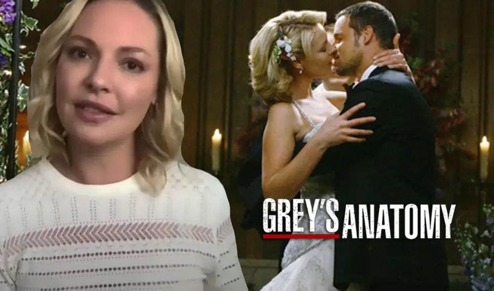 Katherine Heigl reacciona a la reunión de Alex e Izzie en Grey's anatomy Foto: composición/ABC/Entertainment Tonight
