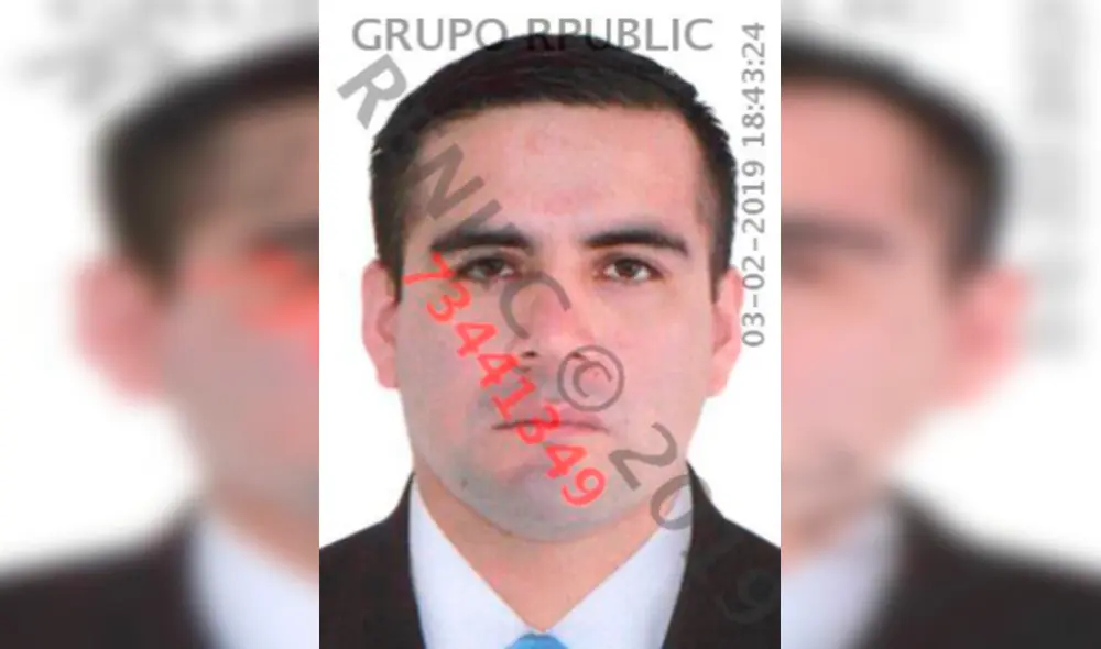 Luego de dos años, el hombre cumplirá su condena en Perú. Foto: Reniec Luego de dos años, el hombre cumplirá su condena en Perú. Foto: Reniec