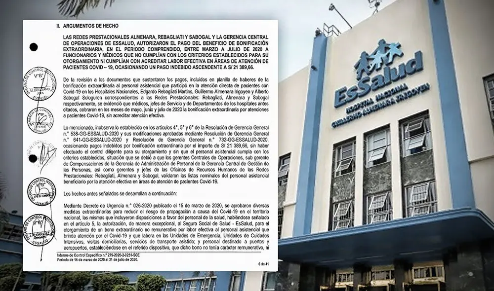 La Contraloría de la República detalló que son diez funcionarios involucrados en este caso, entre ellos el ex ministro de Salud, Oscar Ugarte. Foto: composición, La República. La Contraloría de la República detalló que son diez funcionarios involucrados en este caso, entre ellos el ex ministro de Salud, Oscar Ugarte. Foto: composición, La República.