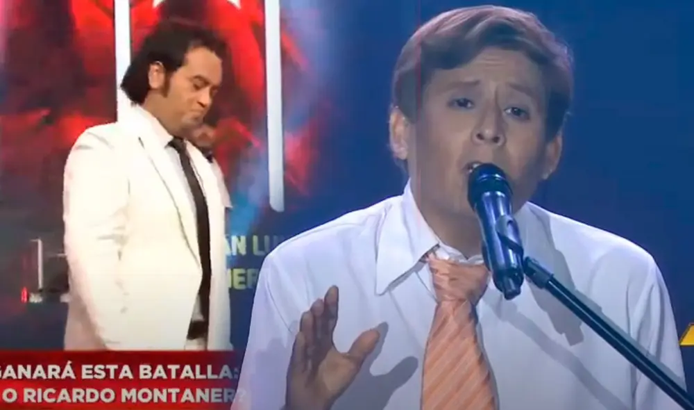 El imitador volvió a la silla de consagrado tras su retiro. Foto: captura de Latina