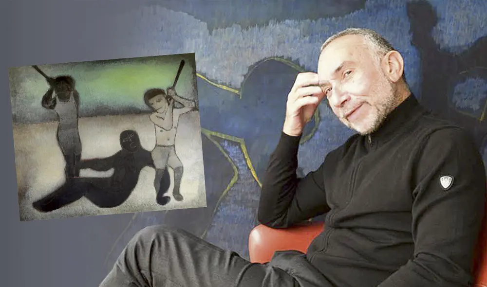 Pintura. “La noche oscura”, una de las pinturas que están en la muestra retrospectiva. Foto: disuión Pintura. “La noche oscura”, una de las pinturas que están en la muestra retrospectiva. Foto: disuión