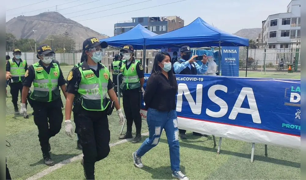 Hay 32 centros de retención hasta el momento, pero se pueden instalar más, recalcó Élice. Foto: Jessica Merino / URPI - GLR