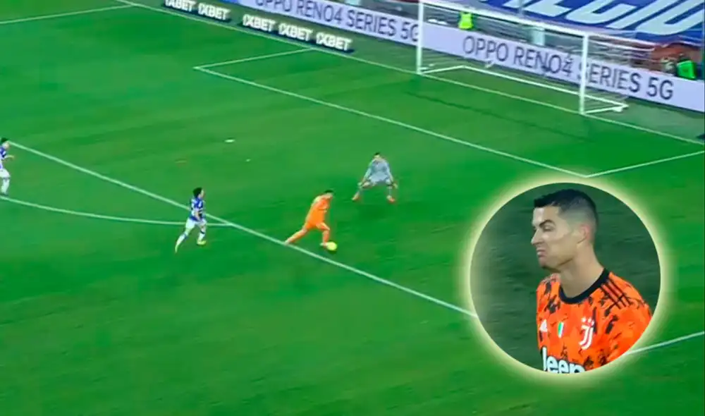 Juventus venció 2-0 a Sampdoria por la fecha 20 de la Serie A italiana. Foto: captura ESPN