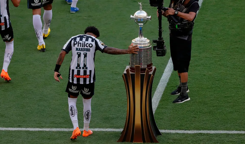 Marinho es uno de las estrellas del Santos y ha marcado 4 goles en la Copa Libertadores 2020. Foto: Twitter