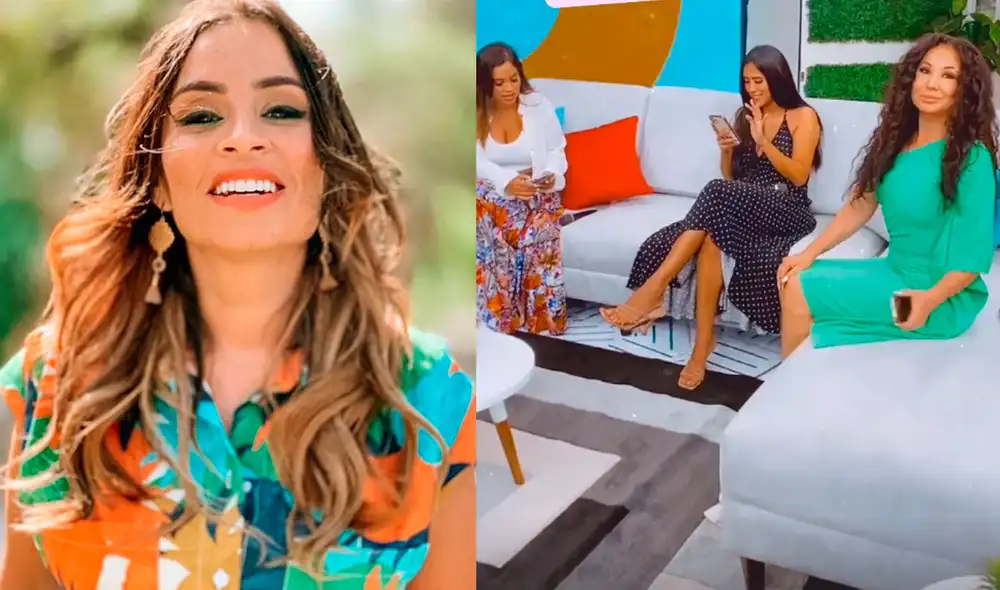 Ethel Pozo, Melissa Paredes y Janet Barboza detallaron algunas sorpresas que alistan para el estreno de América hoy. Foto: Ethel Pozo/Instagram