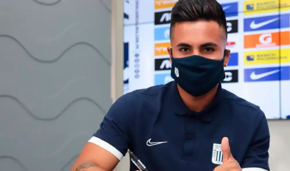 Ricardo Lagos llega a Alianza Lima proveniente de Carlos A. Mannucci. Foto: Twitter @ClubALoficial