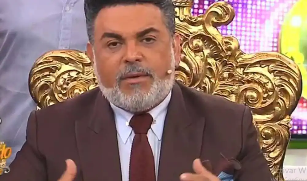 En setiembre, Andrés hurtado fue internado por la COVID-19. Foto: captura de Panamericana TV