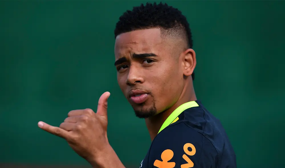 Gabriel Jesús se formó en el Palmeiras y estuvo hasta el 2016 antes irse a Europa. Foto: AFP